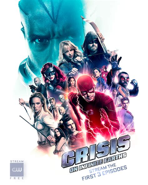 Crisis On Infinite Earths Promo Poster The Flash Cw Photo