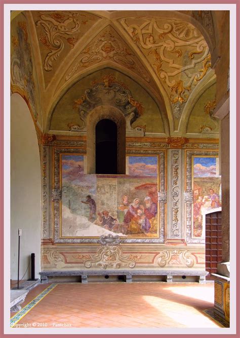 naples frescoes santa chiara cloister delle clarisse 11 … flickr
