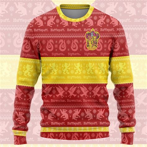Harry Potter Gryffindor Quidditch Ugly Sweater