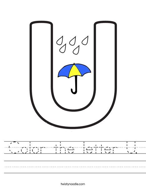 Letter U Coloring Page Alphabet Coloring Pages Alphabet Letter U