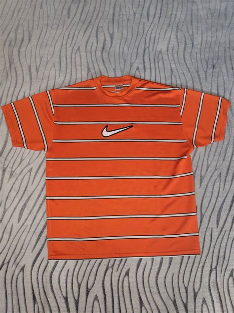 Nike Vintage Nike Striped T Shirt 90s Grailed