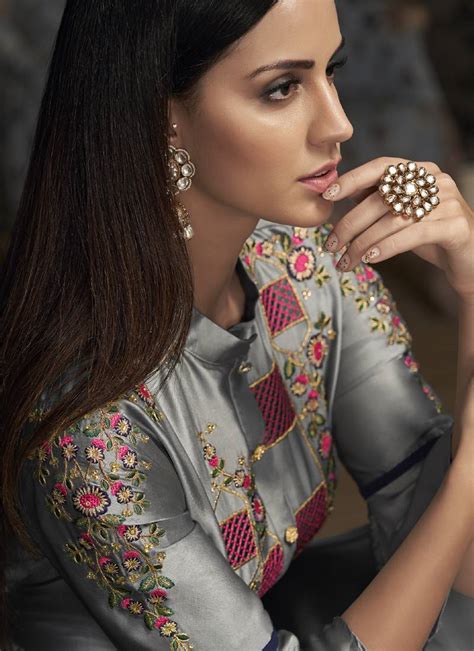 Check spelling or type a new query. Grey Georgette Islamic Tunics - Vasu Sarees - 3052337