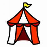Tent Circus Carnival Clipart Clip Fair Event