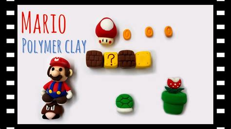 Mario∣clay Art Polymer Clay Tutorial∣air Dry Clay Diy Youtube