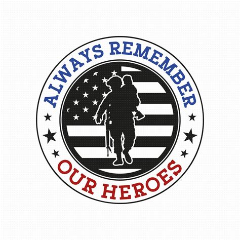 Veterans Day Svg Png Eps Pdf Files Memorial Day Svg Soldier Etsy