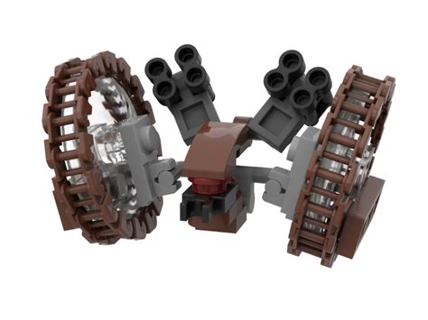 Lego Moc Hailfire Droid By Ridgedbrick Rebrickable Build With Lego