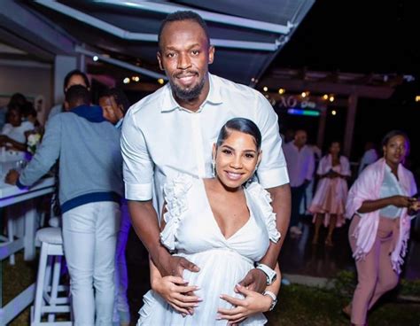 It S A Girl Usain Bolt And Kasi Bennett Reveal Expected Babys Gender