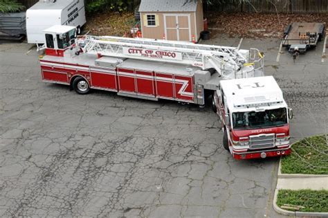 New Chico Fire Departments Ladder Trucks Maneuverability Makes For
