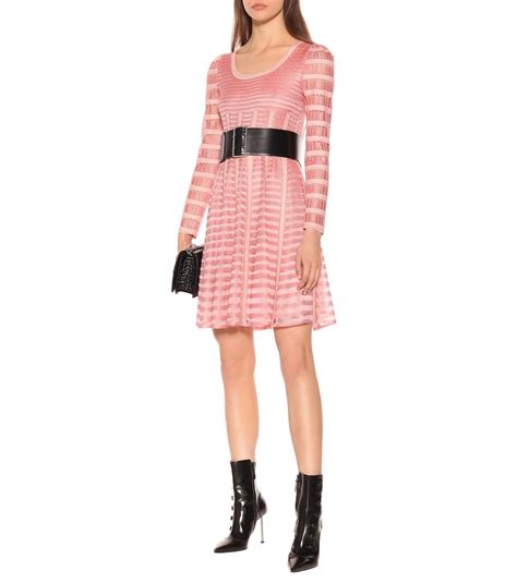 Sheer Knit Dress By Alexander Mcqueen Coshio Online Shop