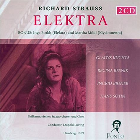 Various Artists Strauss Elektra Gladys Kuchta Regina Resnik Ingrid