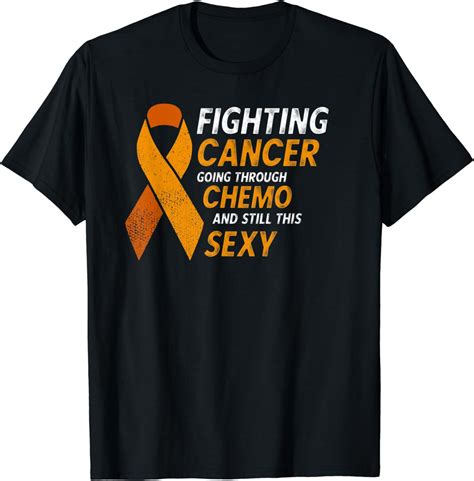 Fighting Cancer Appendix Cancer Awareness T Shirt Amazonde Fashion