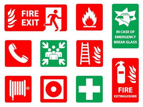 Fire Safety Signage The Complete List Tas Fire Protection