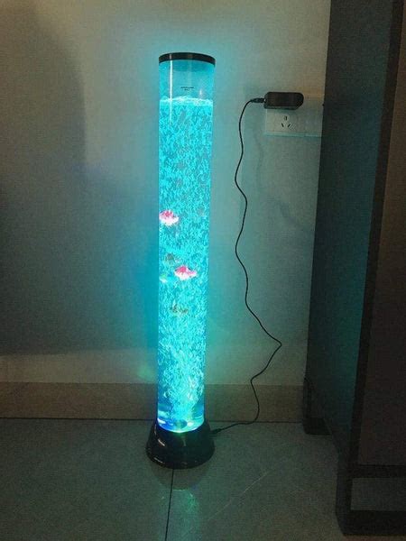 Lightahead Led 31 Tall Fantasy Bubble Fish Lamp With Color Changing L