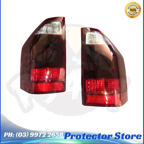Pair Of Tail Lights For Mitsubishi Pajero Np 2002 2006 Ps4x4