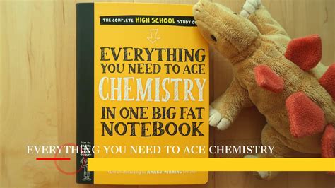 Book Review Everything You Need To Ace Chemistry In One Big Fat