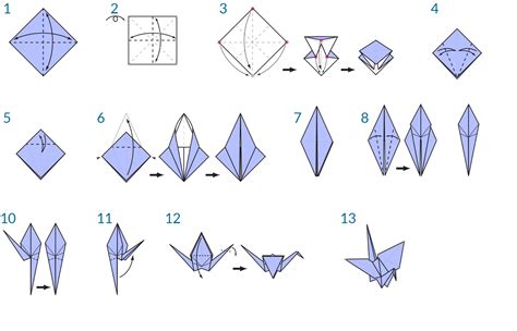 Origami Crane Instructions | Origami swan instructions ...
