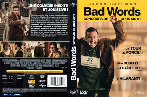 Jaquette Dvd De Bad Words Cinéma Passion