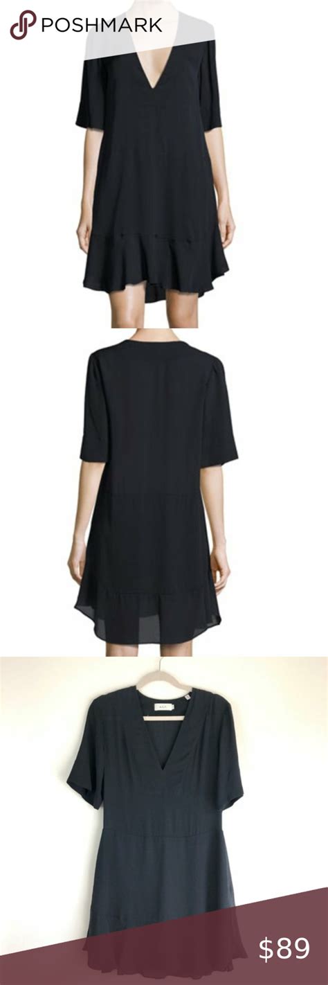 Alc Delaney Silk Shift Dress Short Sleeve Sz 2 Silk Shift Dress