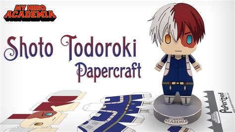 Papercraft Anime Boku No Hero Academia Kirishima Boku No Hero Paper
