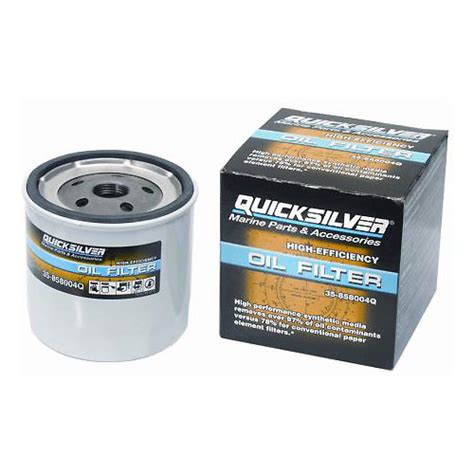 Quicksilver 858004q High Performance Oil Filter Mercruiser Stern Drive
