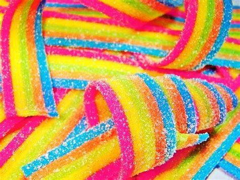 Ribbon Candy Candy Colorful Candy Rainbow Candy