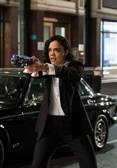 The men in black tackle their biggest, most global threat to date: Tessa Thompson - "Men In Black International" Photos ...