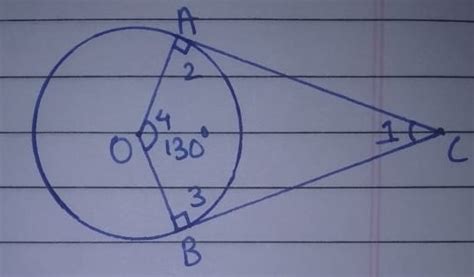 If The Angle Between Two Radii Of A Circle Is Circ Then The Angle Between The