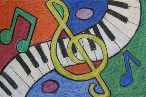 An Abstract Musical Composition Teachkidsart Art Lessons