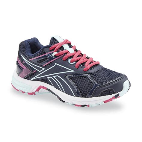 Reebok Women's Quickchase MemoryTech Blue/Pink Running Shoe - Wide ...