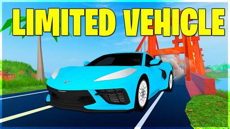 Stop crimes or cause them. *NEW* Jailbreak Roblox Crazy Limited Time Vehicle Update ...