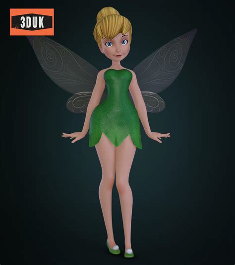 Tinker Bell For G8F Daz Content By 3DUK