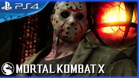 Mortal Kombat X Jason Voorhees Gameplay Trailer 1080p Ps4 Youtube