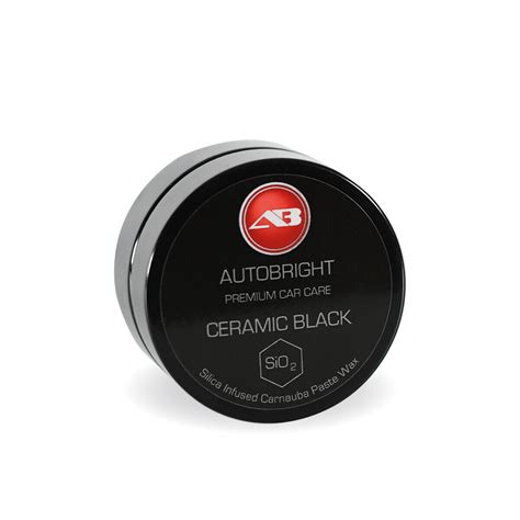 Ceramic Wax Black Silica Si02 Infused 30ml High Gloss Shine Autobright