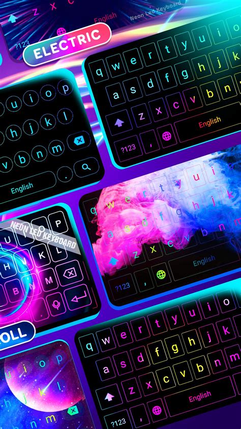 Neon Led Keyboard Rgb Lighting Colors For Android Apk Download