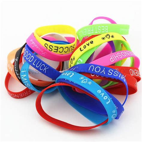 Silicone Wristband Custom Silicone Bracelet Youth Custom Silicone