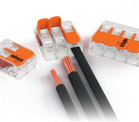 Wago 221 Compact Splicing Connectors For All Wire Types