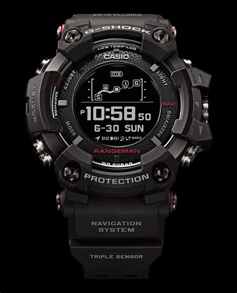 The rangeman is specially designed to cater to the needs of adventurous people and its construction is focused on toughness and performance. GPR-B1000-1ER - Master Of G - Relojes | G-SHOCK en 2020 ...