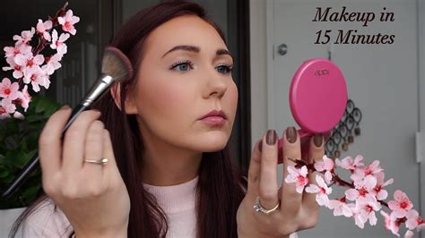 15 Minute Spring Pink Makeup Look Cherry Blossom Tarte Blush