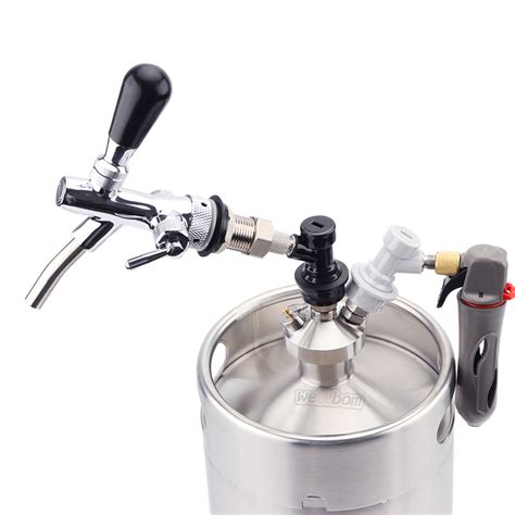 Homebrew Keg System Kit For Home Brew Beer With Beer Tap Dispensor