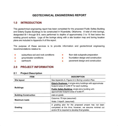 16 Sample Engineering Reports Pdf Word Pages Sample Templates
