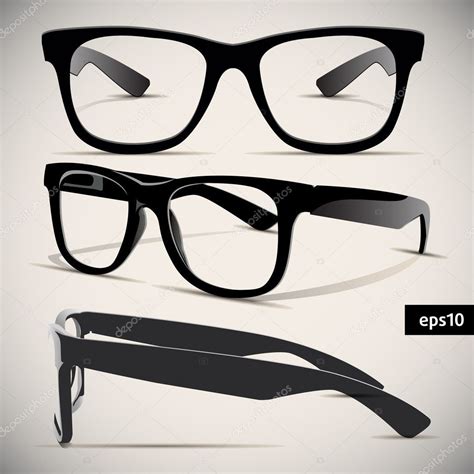 Download Glasses Vector Set — Stock Illustration Glasses Tech