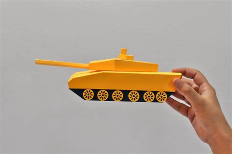 Diy Papercraft Tank Favourarmy Tank Favorlowpoly Tank3d Etsy