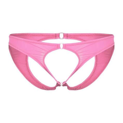 Iefiel String Homme Sexy Tanga Hot Ouverte Lingerie Rotique Sissy Slip