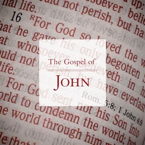 Gospel Of John Part 2 Gospel In Life