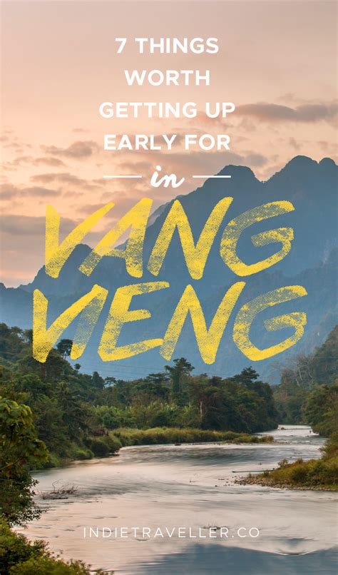 7 Things To Do In Vang Vieng Worth Getting Up Early For Indie Traveller