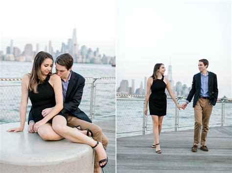 Cassie And Sams Hoboken Engagement Session Elario Photography