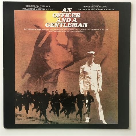An Officer And A Gentleman Soundtrack Lp Vinyl Record Album Etsy An
