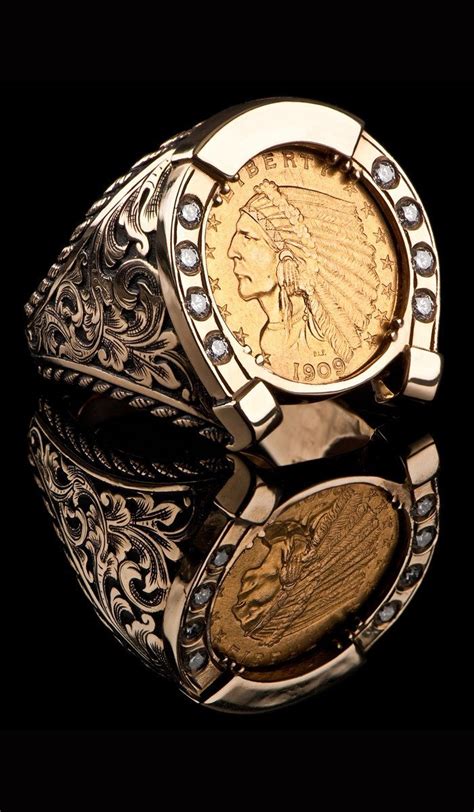 You can select one of the pages like gold ring for women and get to know the price. 1909 Indian Head Horse Shoe Ring CR-601 - J Chapa ...