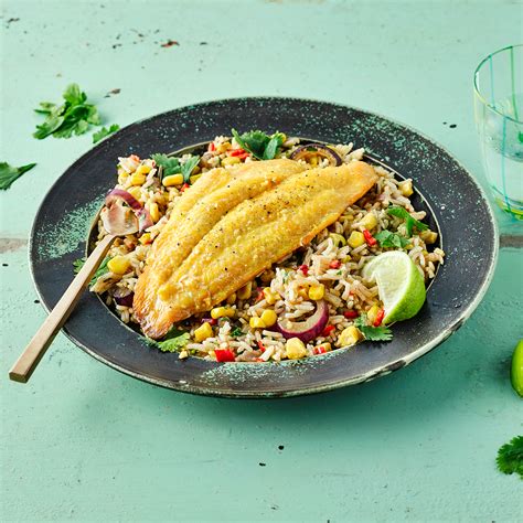 Smoky Fish And Masala Corn Rice Recipe Gousto