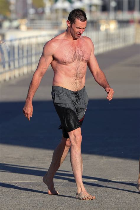 Hugh Jackman Shirtless In Australia Pictures August 2016 Popsugar Celebrity Photo 7
